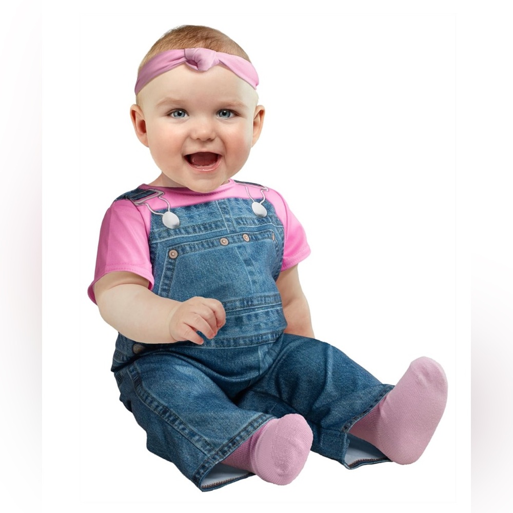 Rubie’s Ms. Rachel Jumpsuit and Headband Costume